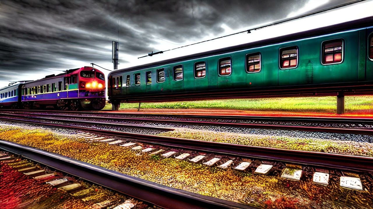 Signalling Equipment as Train Approaches | No Copyright Sound Effect & Free to Use for Editing