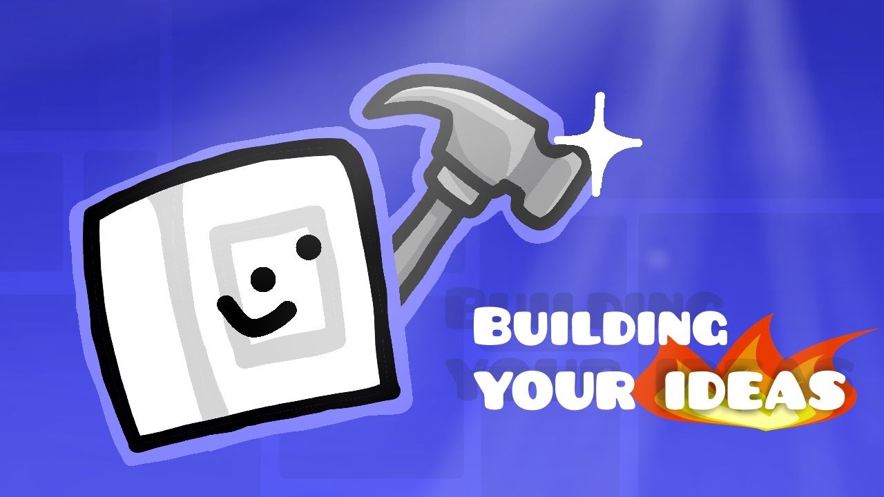 I'm building WHATEVER chat tells me to... (Geometry Dash)