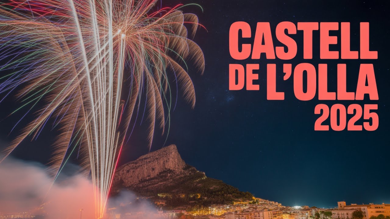 🎆 Castell de L'Olla 2025 | Fireworks Altea 2025