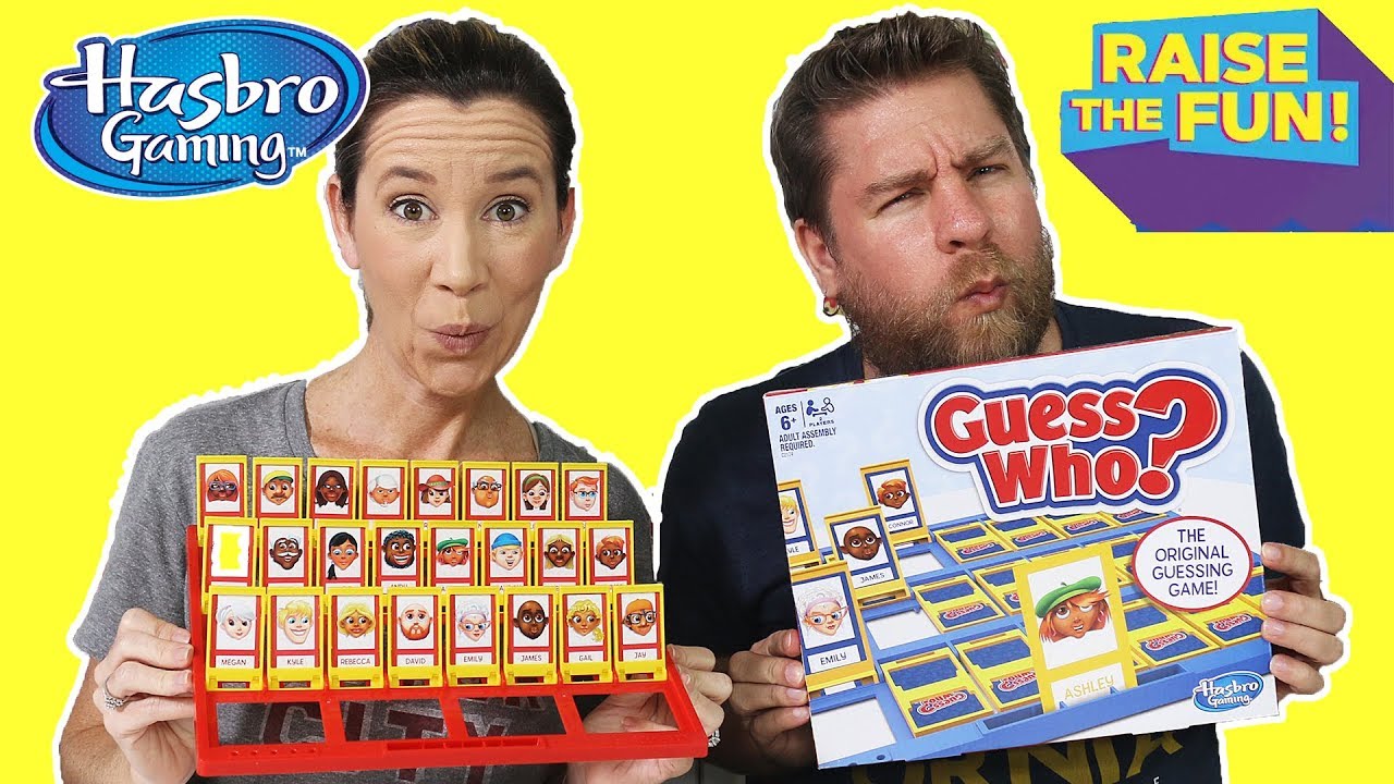 Guess Who Game - Hasbro Raise The Fun Challenge