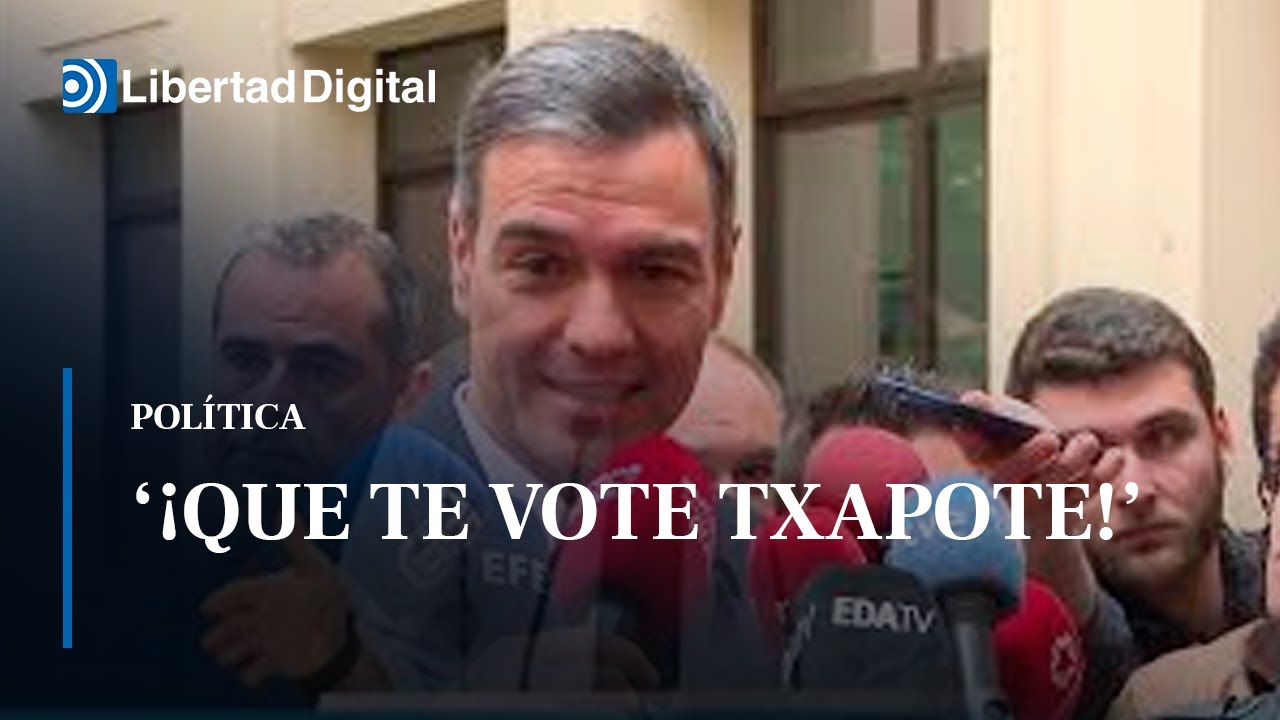 Gritan a Sánchez 