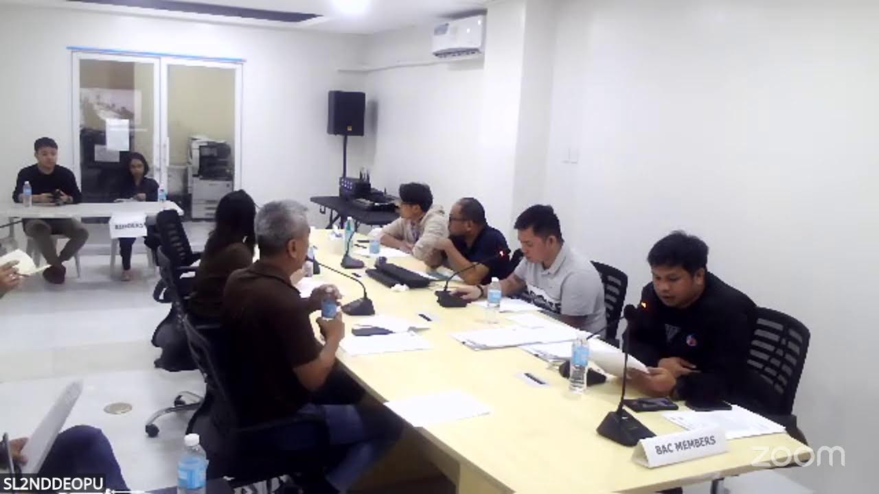 Procurement Livestream for DPWH Southern Leyte 2nd DEO on August 29, 2025