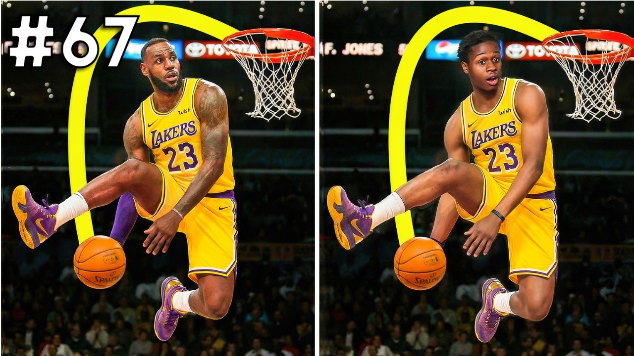 Make The Impossible Nba Dunks From Level 1 To 100, Win The Rare Player!