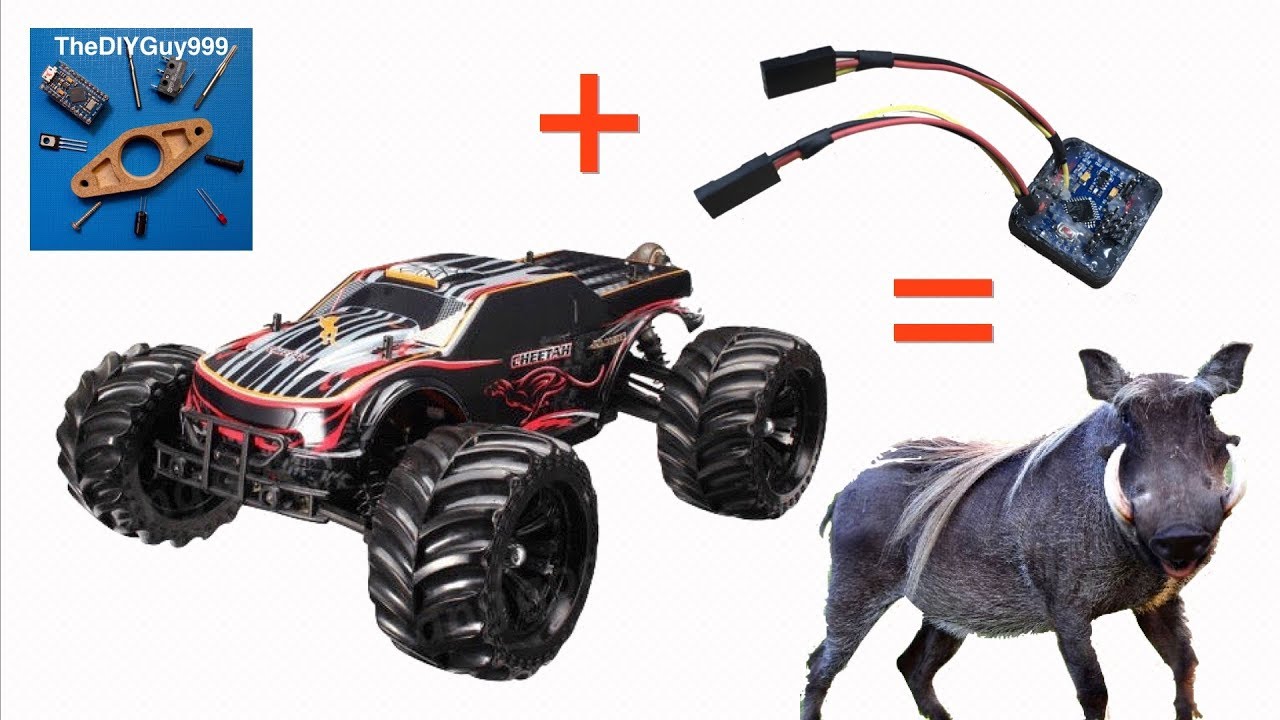 JLB Racing Cheetah + Arduino MRSC Drift Assist = Wild Boar!