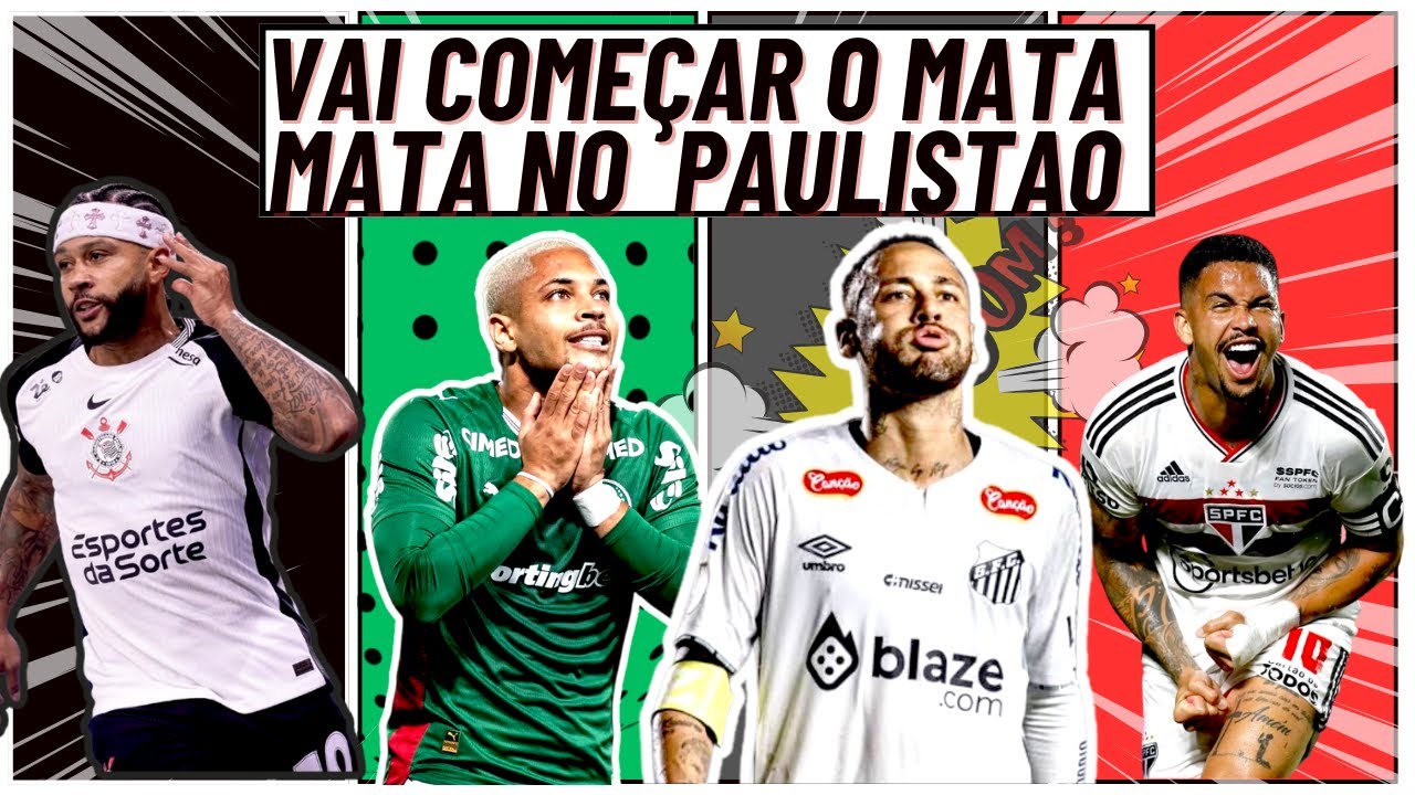 PAULISTAO 2026  VAI COMEÇAR O MATA MATA#paulistao #matamata#resenha