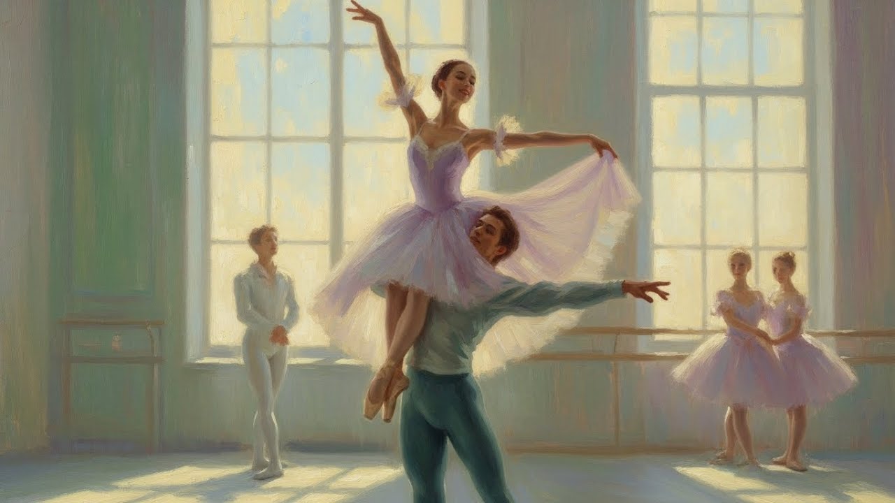 Visual Poems | Claude Monet|Style Ballet Dancer (Music Video Relax)