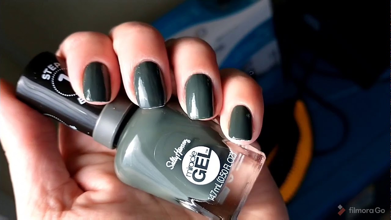 sally Hansen miracle gel wear test