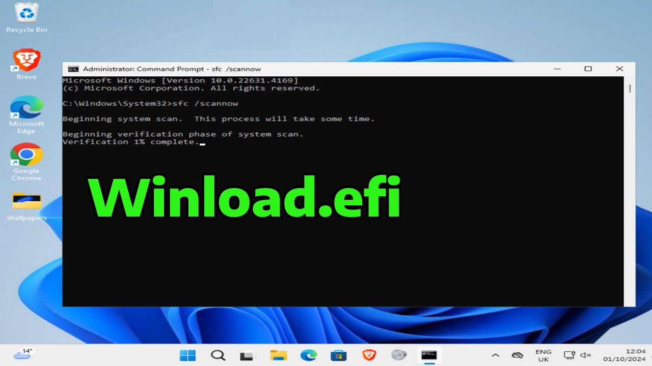 How To Fix Winload.efi Errors in Windows