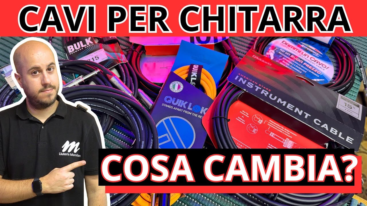 Cavi: Quanta Differenza Fanno(E a Che Prezzo)? - StrumentiMusicali.net