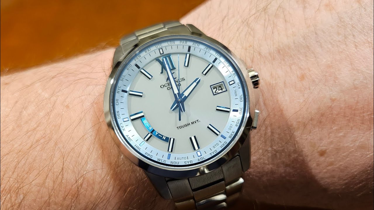 Casio Oceanus OCW-T150-2AJF - unboxing, recenzja, porównanie, omówienie ustawień zegarka [PL]