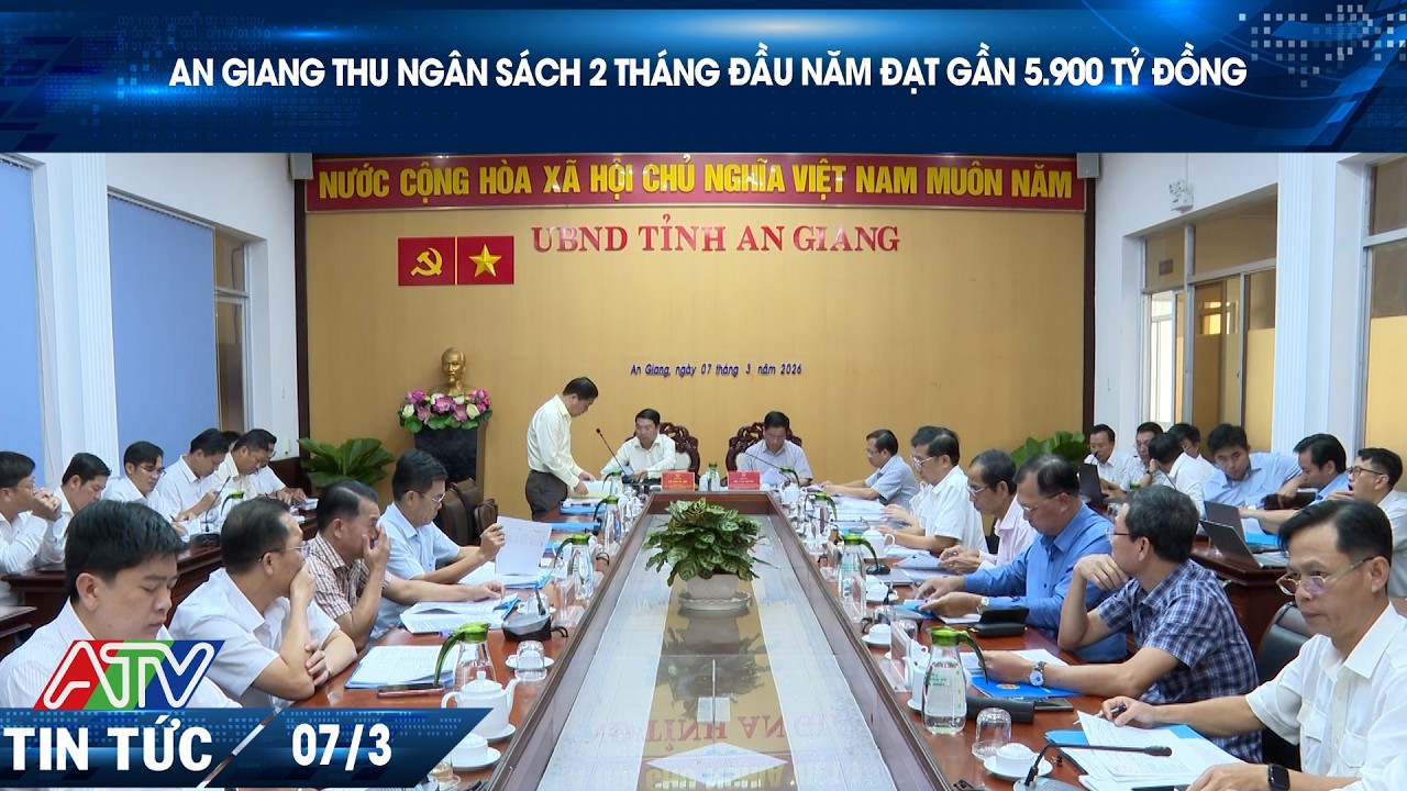 AN GIANG THU NGÂN SÁCH 2 THÁNG ĐẦU NĂM ĐẠT GẦN 5.900 TỶ ĐỒNG