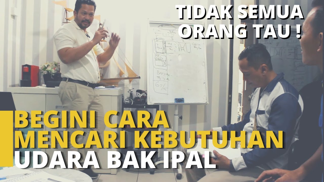 Kita Belajar Cara Menentukan IPAL, STP, & WTP.