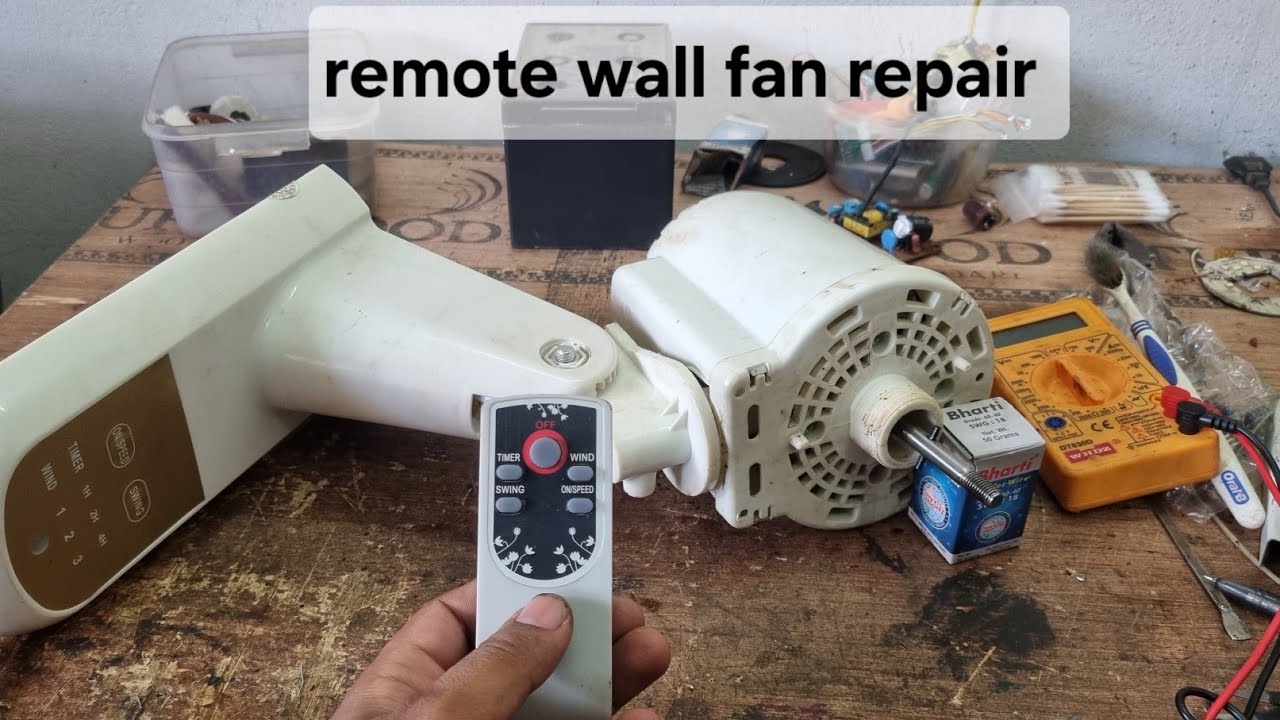 Remote Wall Fan: Har Problem Ka Ek Solution! Full Repair Guide A-Z