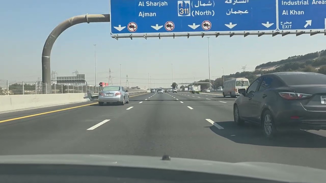 Visit in Dubai l Sheikh Zahad Road l 8K Result 