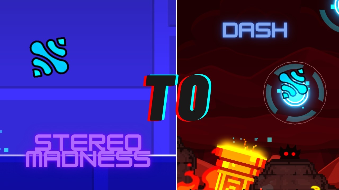 All main level 1 click version! #gd #longvideo #geometrydash 🟨🔺