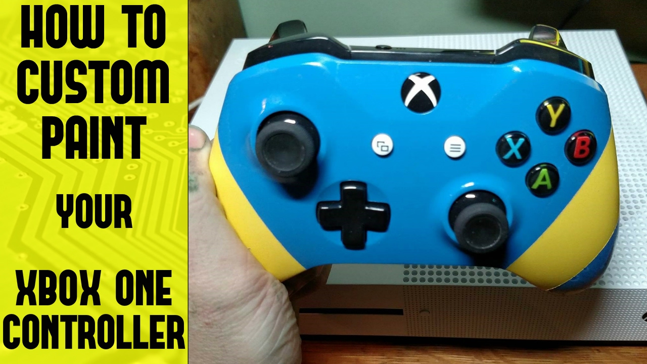 How to disassemble and paint your Xbox One S controller!