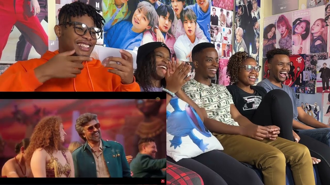 Africans React to JAILER - Kaavaalaa Lyric Video | Superstar Rajinikanth | Anirudh|Nelson |Tamannaah