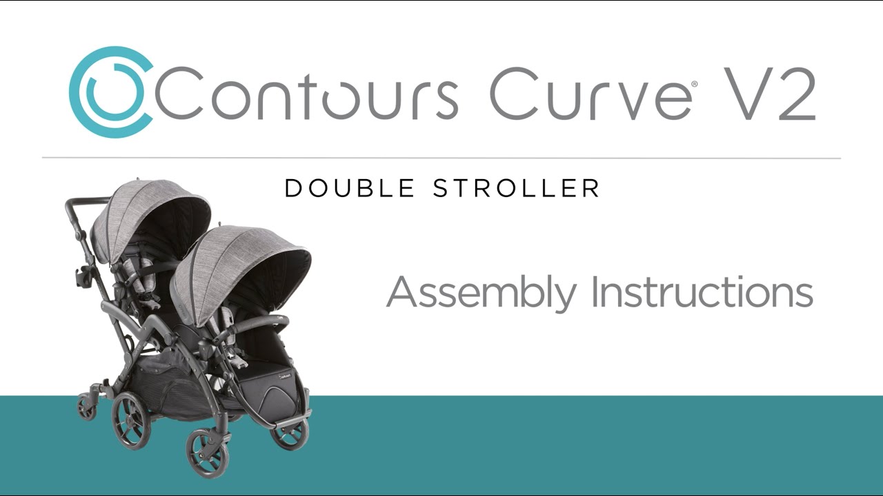 Contours Curve® V2 Double Stroller | Model ZT028