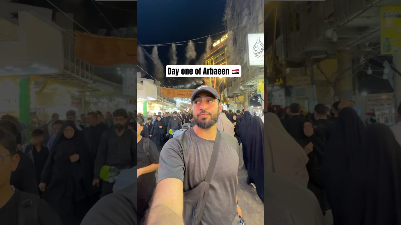 Day one of Arbaeen as a Sunni Muslim. #iraq #najaf #arbaeen #karbala