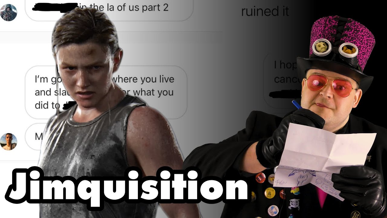 When Inane Creeps Attack Actors For Something A Fictional Character Did (The Jimquisition)