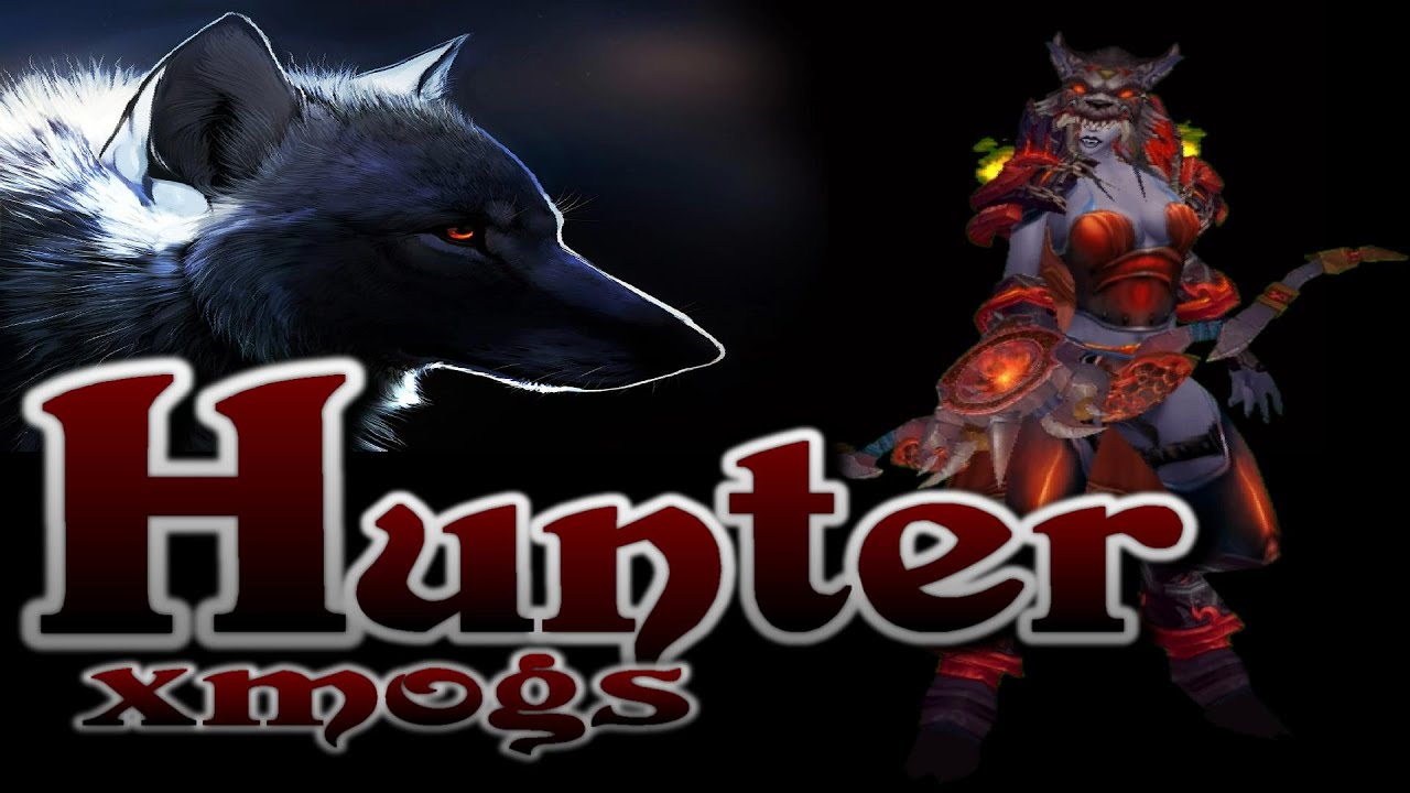 World of Warcraft - Hunter Transmogs - Fiery Camoflage Xmog Set