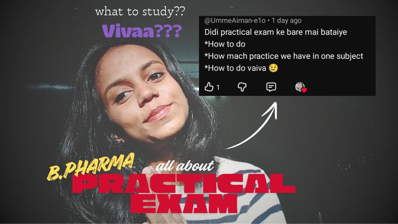 B. Pharma Practical Exam: Viva & Practical Success Guide | Tips from a Topper!