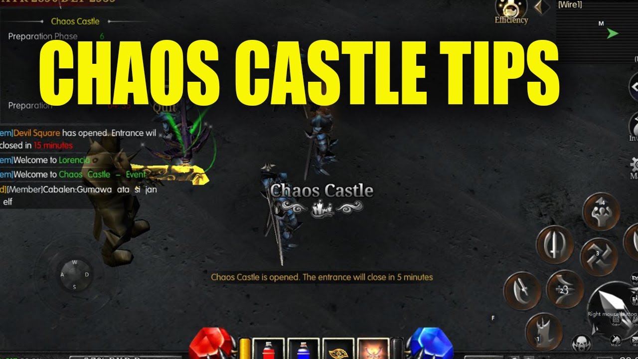 HOW TO GET MORE SKILL SHARD (CHAOS CASTLE) - MU MONARCH
