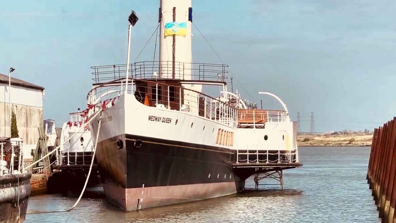 Medway Queen Paddle steamer Gillingham