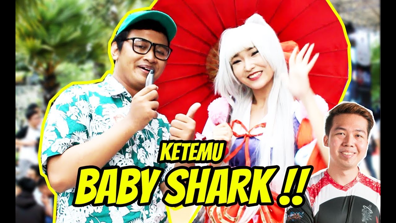 Suara Imut SherlinTsu BABY SHARK ! | DigiPlay Cosplay & Games 2018 #WibuReview