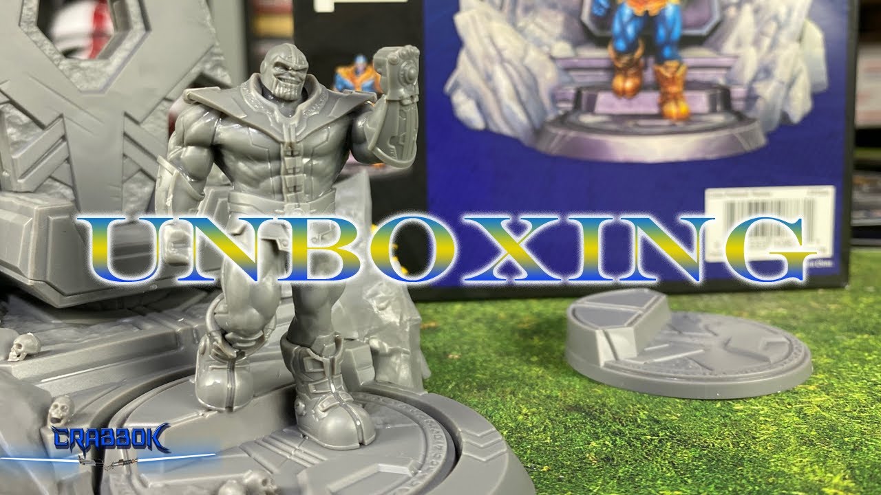 Thanos Unboxing - Marvel Crisis Protocol