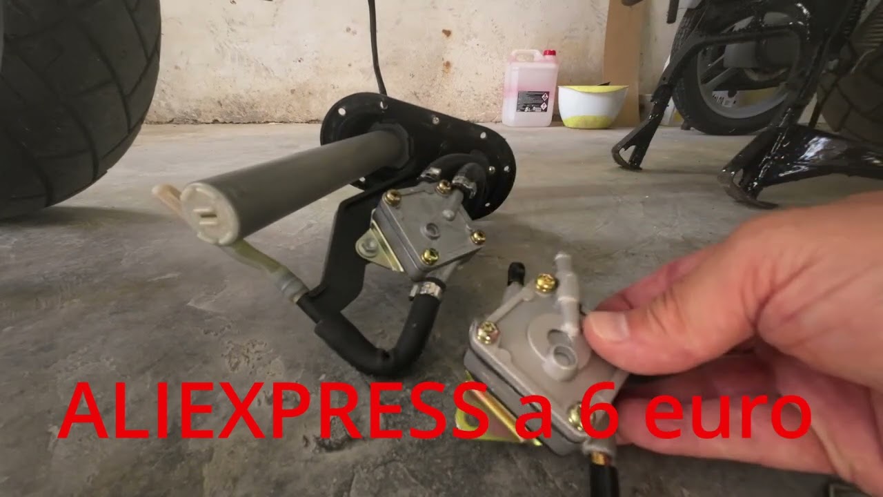 aprilia leonardo 150cc sostituzione guarnizione serbatoio benzina e pompa a depressione benzina
