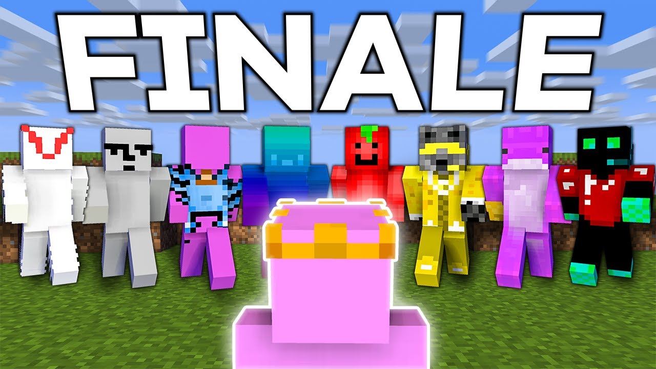 Minecraft Speedrunner VS 8 Hunters FINALE