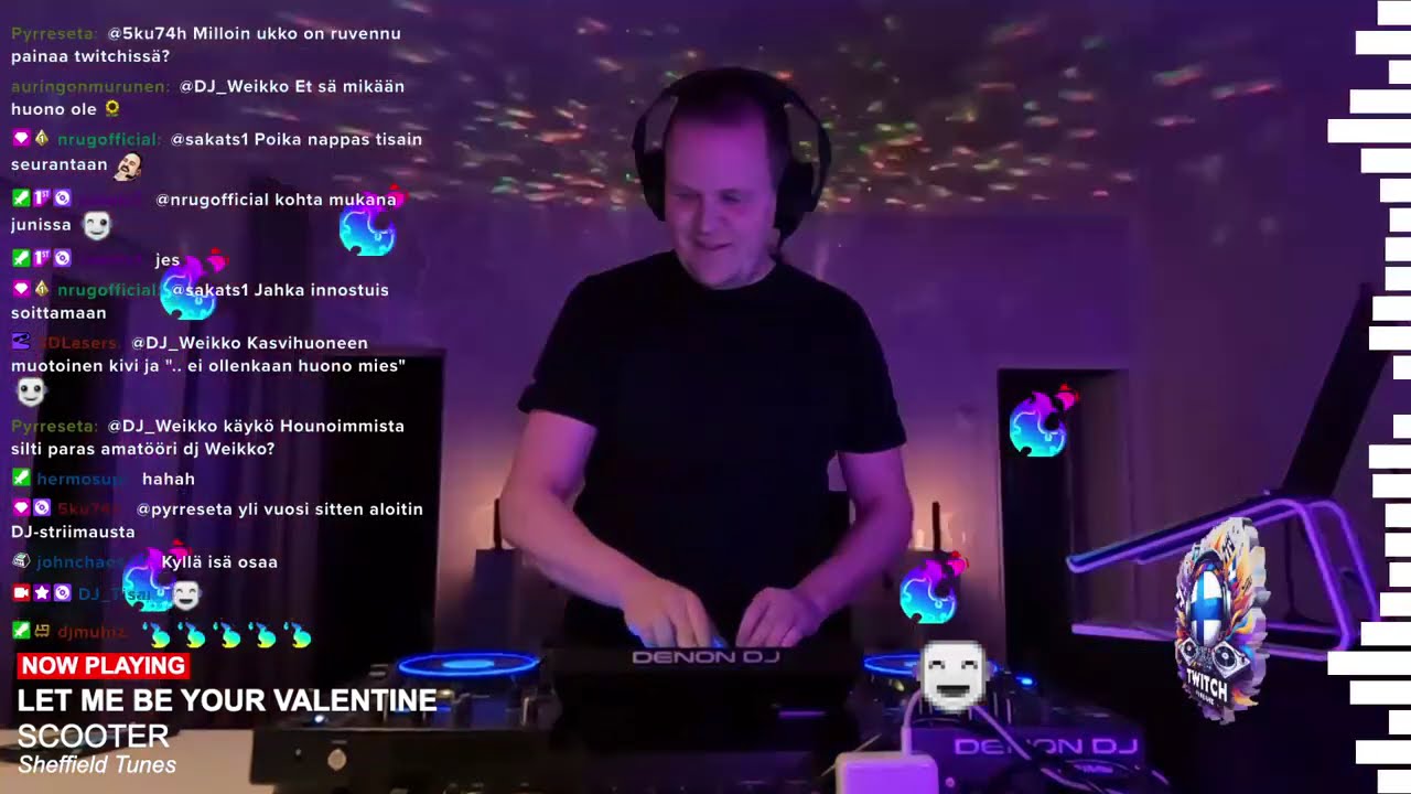 Hard Techno & Schranz - Twitch DJs Finland Raid Train #12 - 14.2.2026