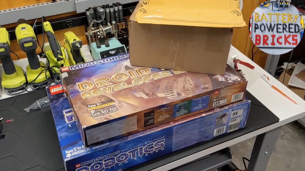 Used Lego Haul  - Mindstorms and 3d printed monorail tracks July 2022
