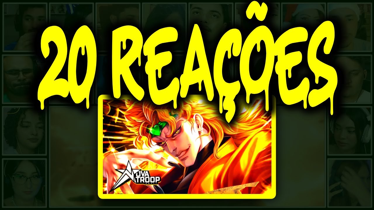 MULT REACT | LINHAGEM PROFANA - DIO BRANDO (JOJO´S BIZARRE ADVENTURE) | NOVATROOP