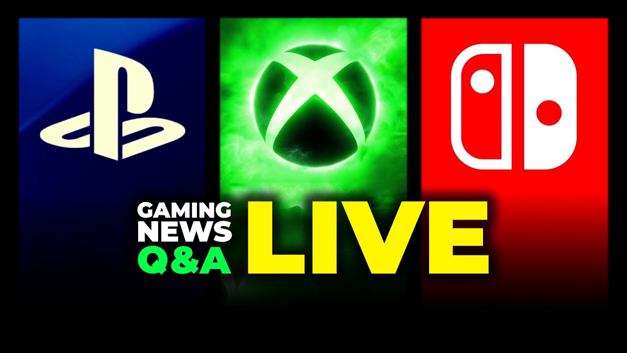 Gaming News, Reactions, Q&A, Live Chatting