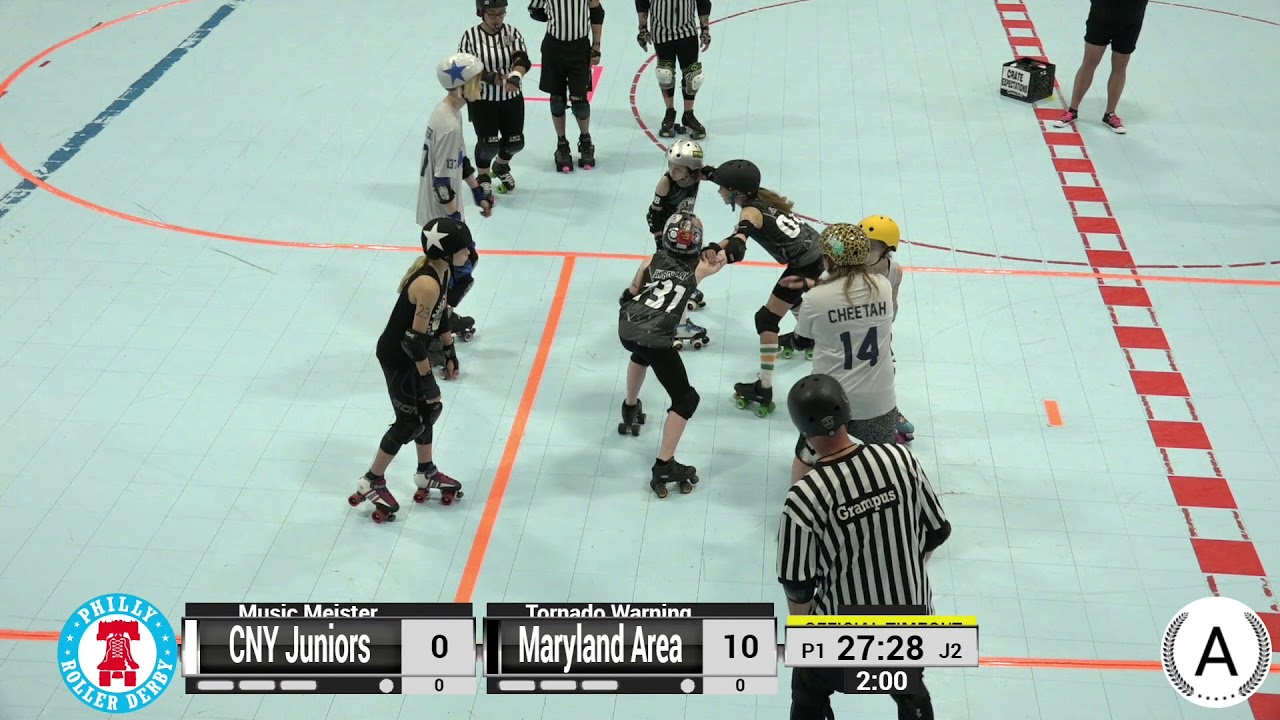 ECDX 2019: Central New York Junior Roller Derby v. Maryland Area Roller Sports