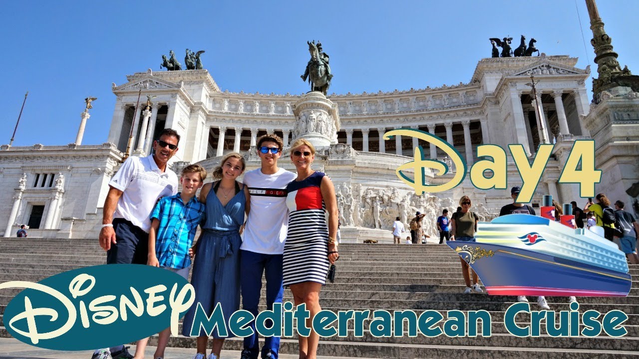 IT'S OUR DISNEY MEDITERRANEAN CRUISE | DAY 4: WE CONQUERED ROME (JUST BARELY!)