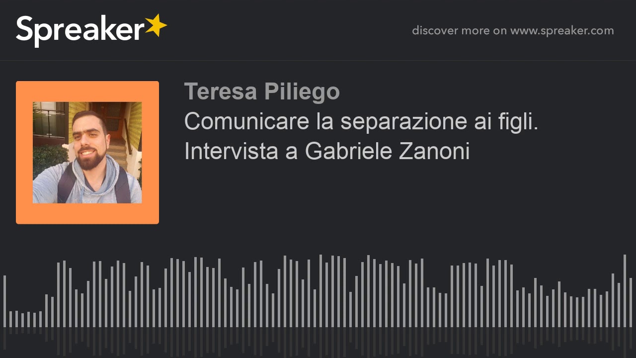 Comunicare la separazione ai figli. Intervista a Gabriele Zanoni