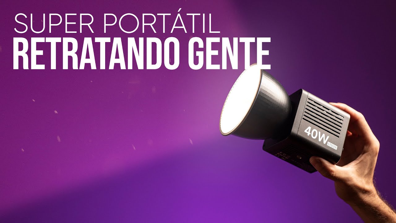 LA LUZ A BATERÍA MAS PEQUEÑA QUE UTILICÉ 💡 Ulanzi LT028 40W LED LIGHT | IDEAL PARA HACER CONTENIDO