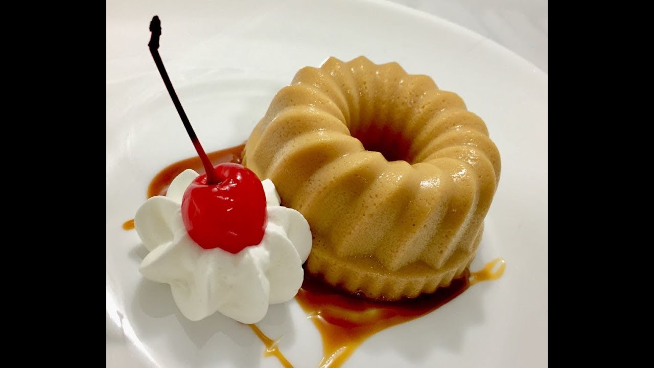 GELATINA DE QUESO CON CAJETA