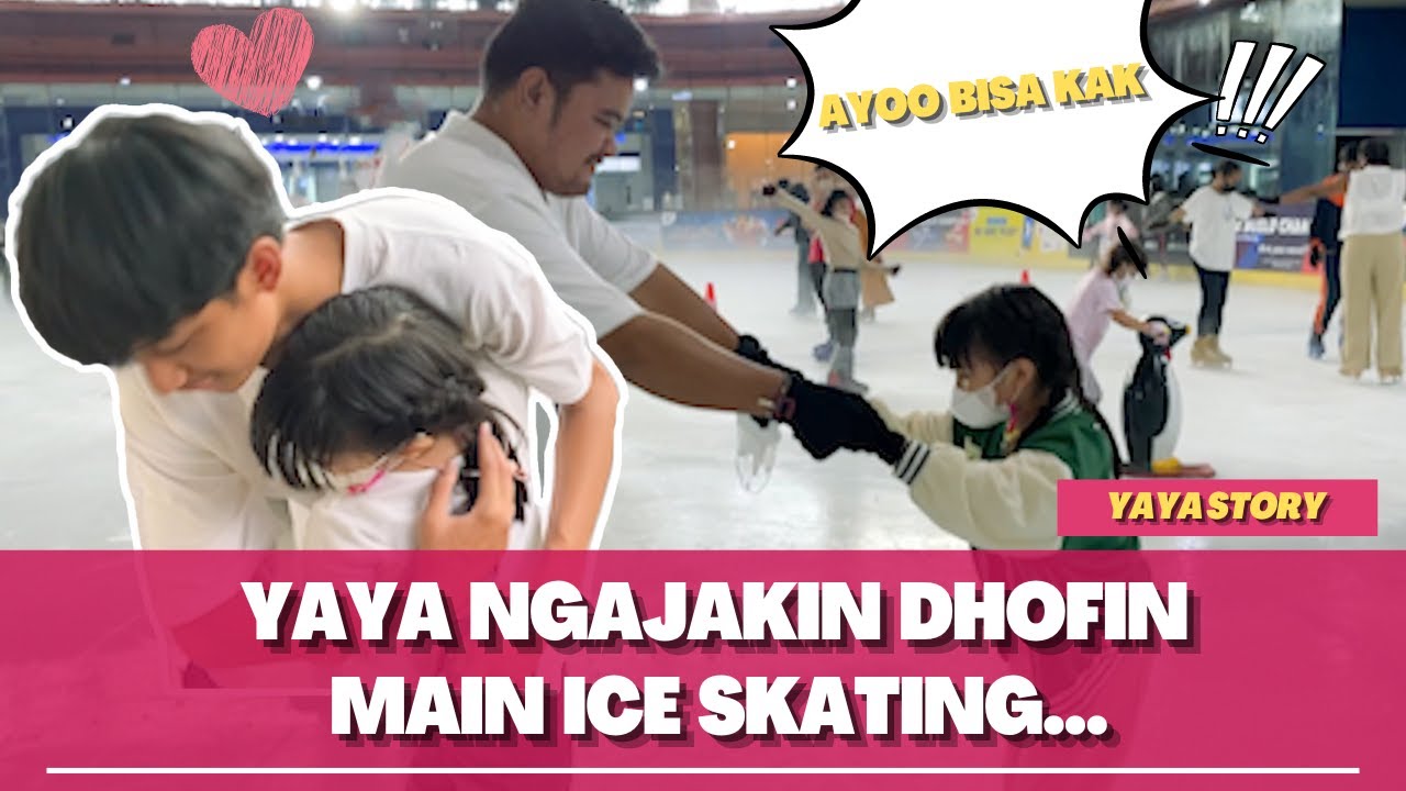 YAYA NGAJAKIN DHOFIN MAIN ICE SKATING GUYS... MAU GAK YA?! | Jamilo TV