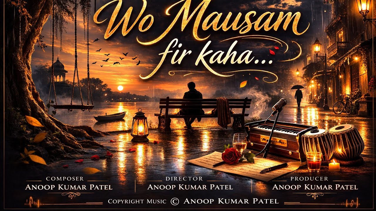  Wo Mausam Fir Kaha… 🌙 | Soulful Mehfil Ghazal | Golden Memories | Official Release| Hindi Song 2026