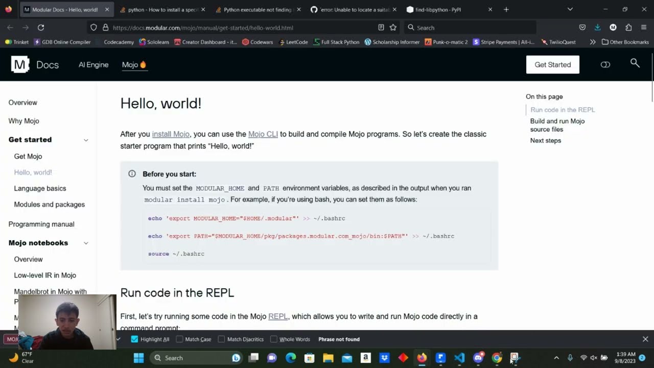 Mojo: the Python killer (setup and tutorial)