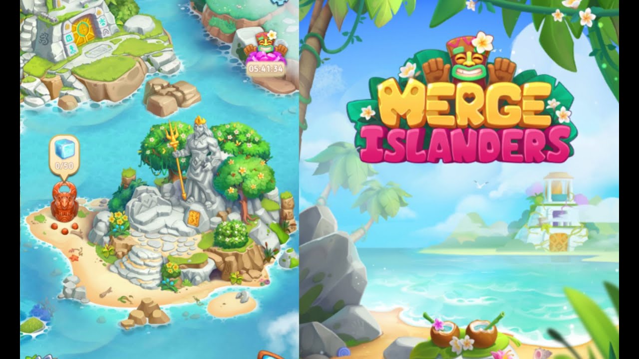 Merge Islanders: Magic Puzzle | Level 7-8 Part 9 🏕🏞