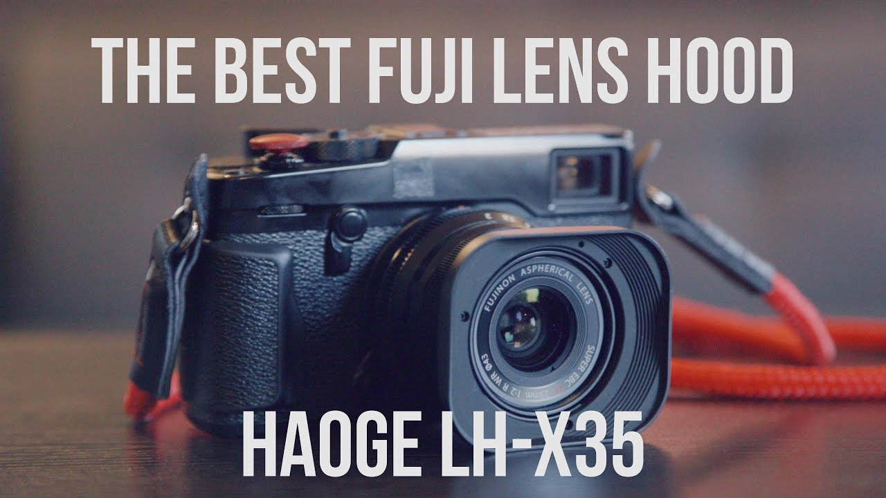 Best Fuji lens hood alternative!! The Haoge LH-x35. Classic Leica look.