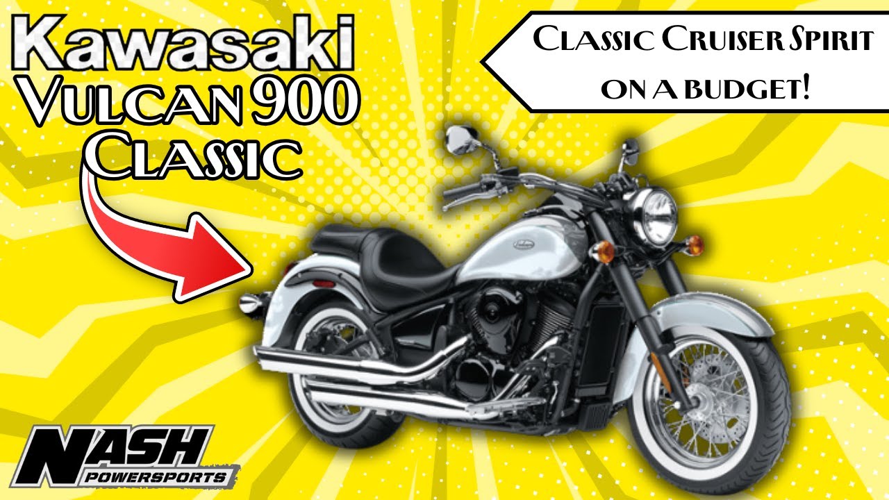 Обзор Kawasaki Vulcan 900 Classic 2024 года