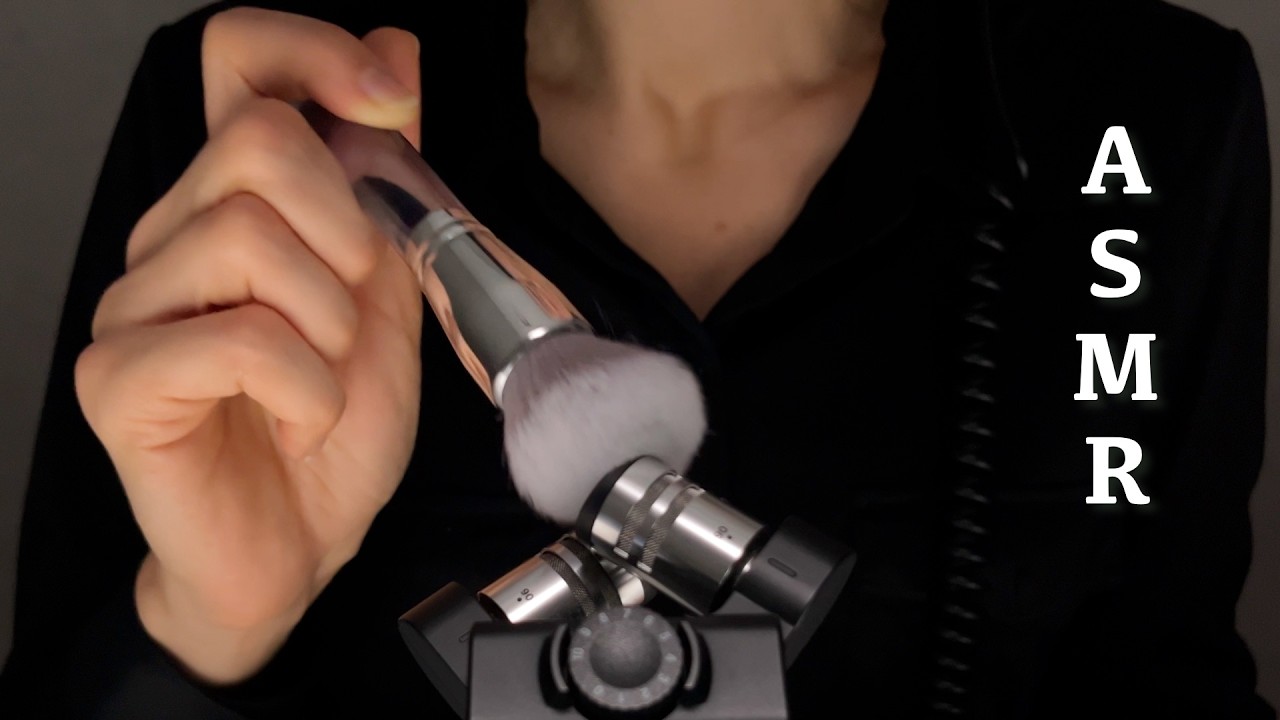ASMR Mic Brushing with Zoom H6 | Soft Sounds for Sleep | No Talking