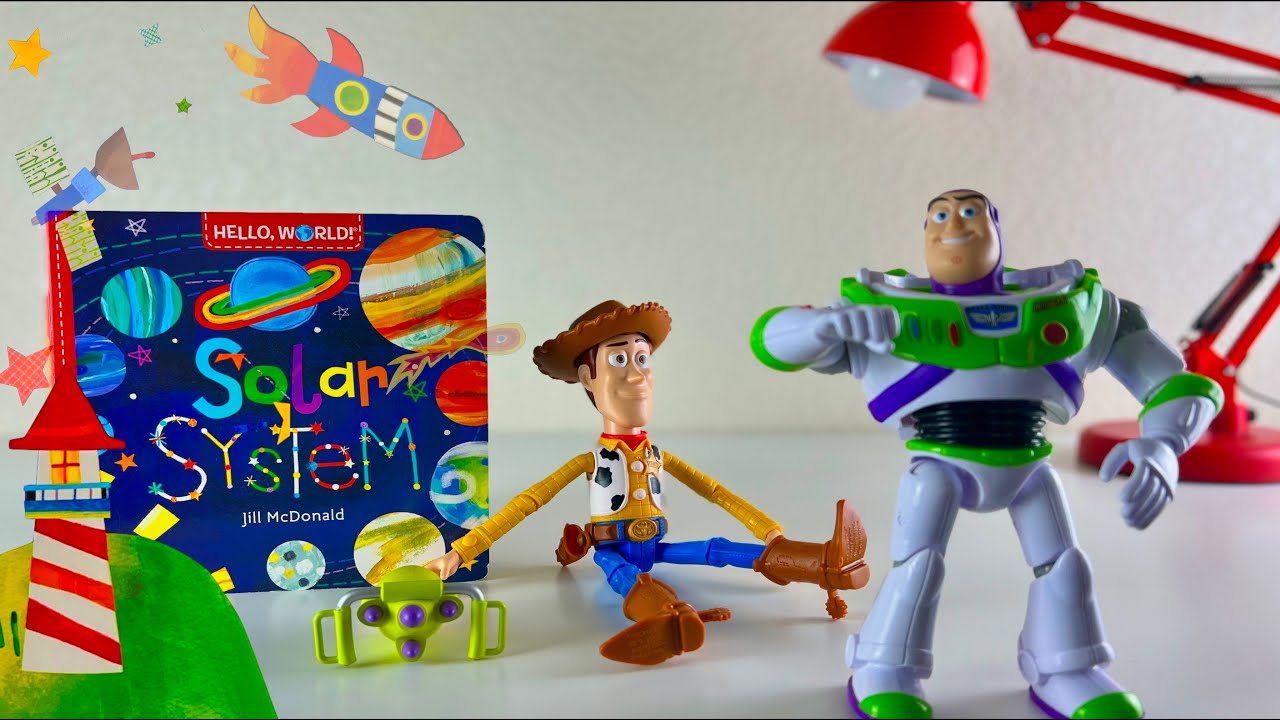 Children's Learning | Solar System, Read Aloud, Buzz Lightyear, Rocket Adventure | Videos For Kids