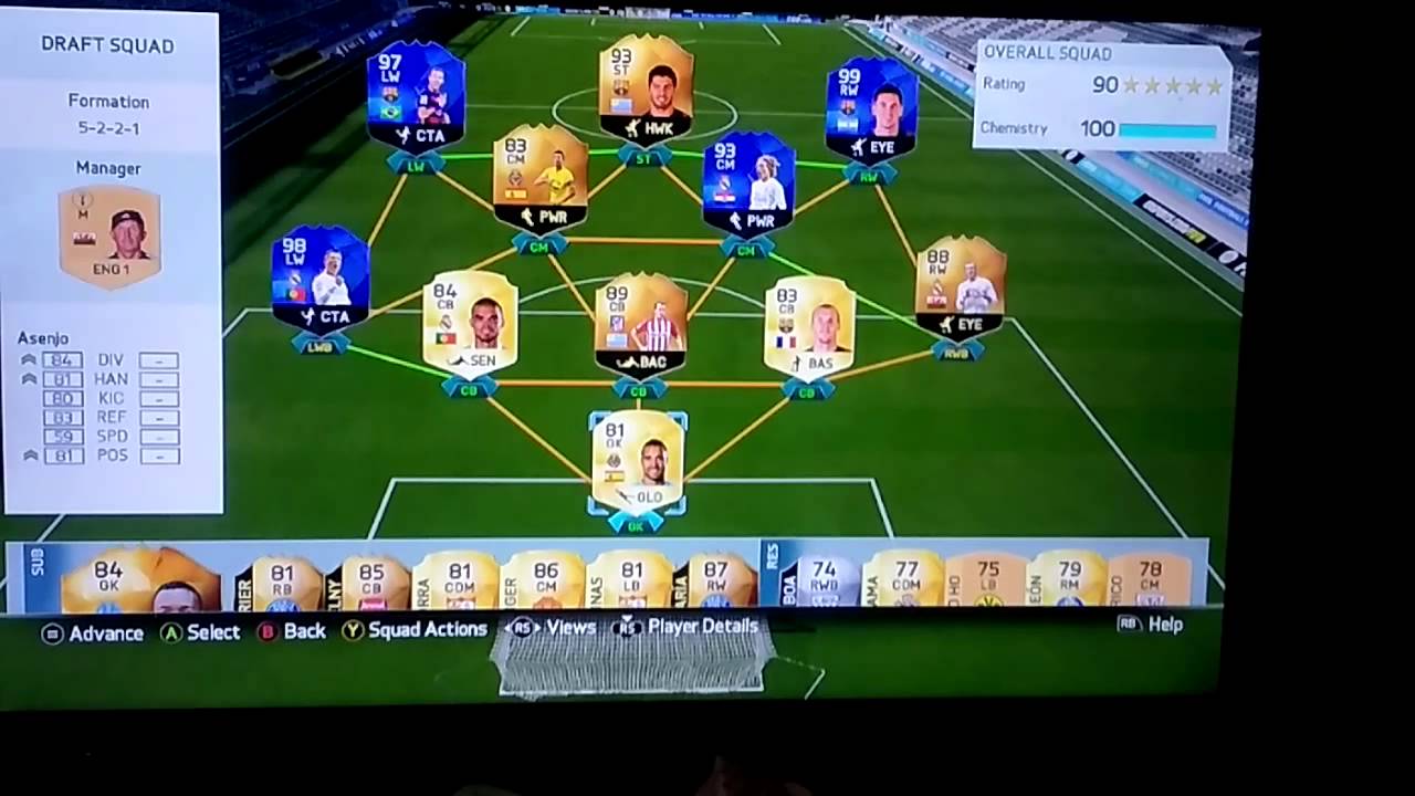 190 Rated FUT Draft! Highest Rated!